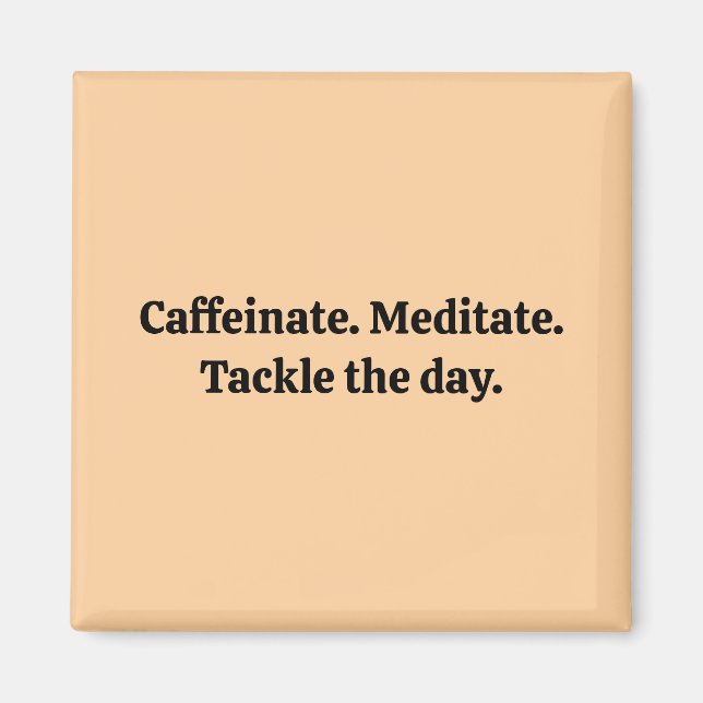 Kaffeinat Magnet (Framsidan)