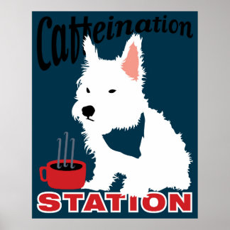 Kaffeination Station Poster