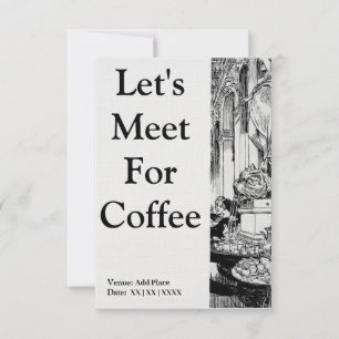 Kaffeinbjudan Inbjudningar