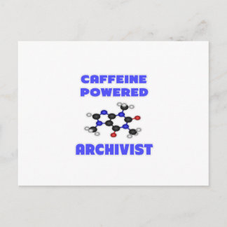 Kaffeindriven arkivist vykort
