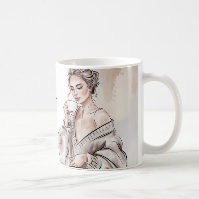 Kaffeine & Kindness Mugg - Mysiga kaffegåvor (Höger)