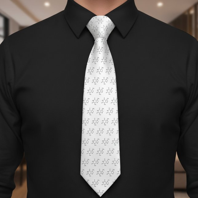 Kaffeine Molecule Science Slips (Caffeine Molecule Science Neck Tie)