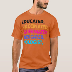 Kaffeinerad biolog t shirt