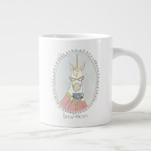 Kaffeinerad cutie Brew Unicorn Jumbo Mugg