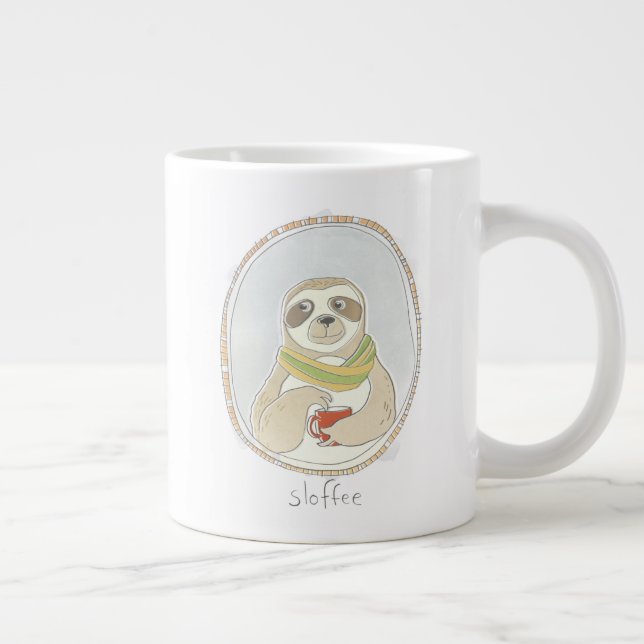 Kaffeinerad cutie | Sloffee Jumbo Mugg (Höger)
