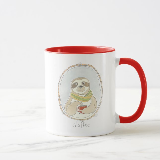 Kaffeinerad kutie| Långsamt Mugg (Höger)