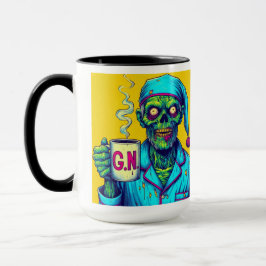 Kaffeinerad zombies mugg
