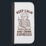 Kaffeinerat samtal Fodral<br><div class="desc">Skapar du ett samtal? Ha en espresso för att se till att du kommer igenom det. Men behållans lugn!</div>