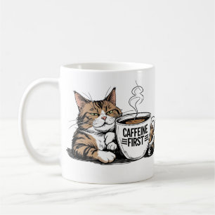 Kaffeinfattig Kaffe Mugg för Griniga Kaffeälskare