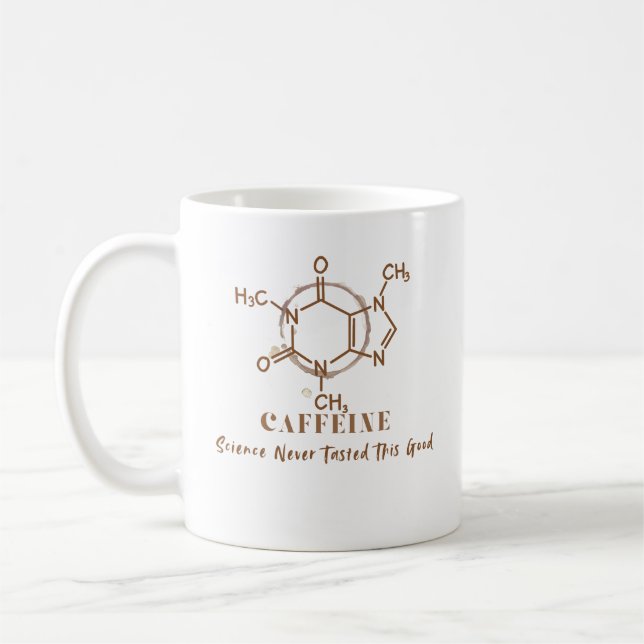 Kaffeinflygande kaffevetenskaplig design kaffemugg (Vänster)