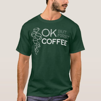 Kaffeinkaffe Kaffe Junkie-kaffe Kopp T Shirt
