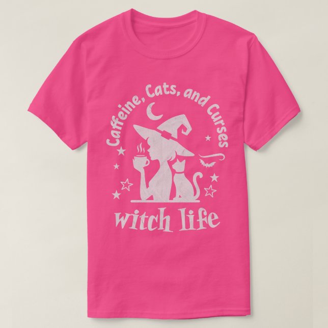 Kaffeinkaffe och Curses TShirt 1 T Shirt (Design framsida)