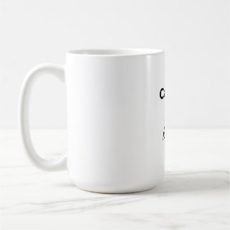 Kaffeinklient älskar kaffeälskare kaffemugg
