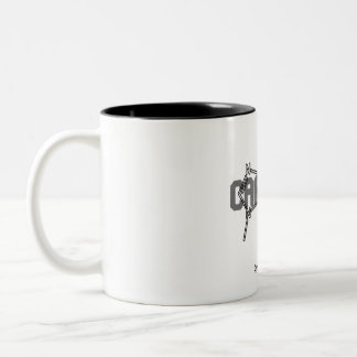 Kaffeinkmolekylmugg – Kaffe Kemi Nördpresent Två-Tonad Mugg
