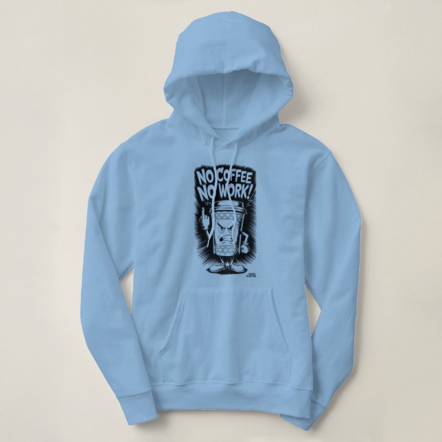 Kaffeinmissbrukare humor t shirt (Design framsida)