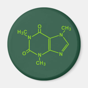 Kaffeinmolekyl Magnet