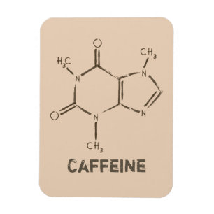 Kaffeinmolekyl Magnet