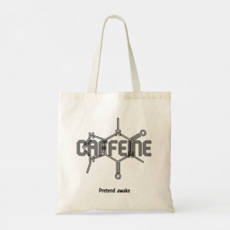 Kaffeinnemolekyl Shoppingväska Tygkasse