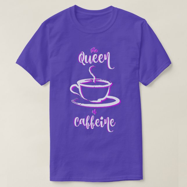Kaffeinrådgivare Coffee Shirts Caffeine T Shirt (Design framsida)