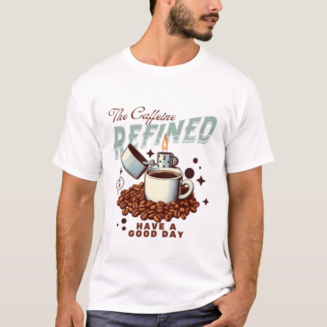 Kaffeinraffineringen T Shirt (Framsida)