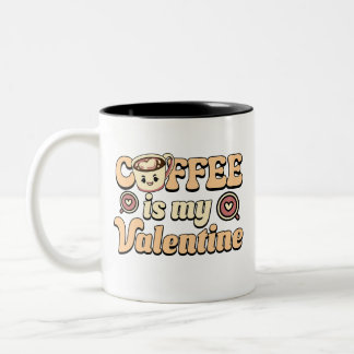 Kaffeinsprickor: Kärlek i varje sip Två-Tonad Mugg