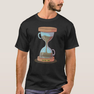 Kaffeintid, timglas av koffein t shirt