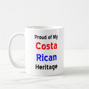 kaffekaffe av arvet i Costa Rican mugg