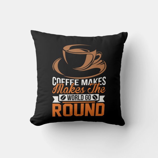 Kaffekaffe gör världen av kudde (Framsida)