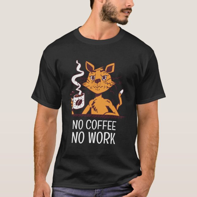 Kaffekaffe Kaffe Bean Manar Kvinnor T Shirt (Framsida)