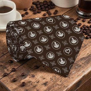 Kaffekaffe Latte Anpassad slips