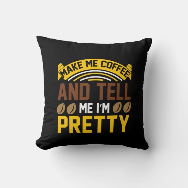 Kaffekaffe och säg att jag är Söt Kudde (Framsida)