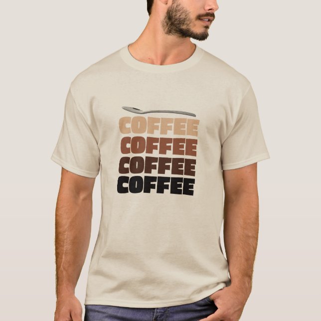 Kaffekaffe T Shirt (Framsida)