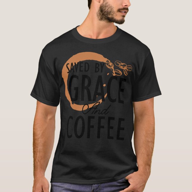 Kaffekaffeentusiaster T Shirt (Framsida)