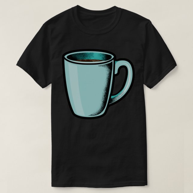 Kaffekaffein Caf Espresso Cappuccino 17 T Shirt (Design framsida)