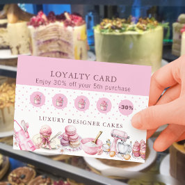 Kaffekaka Bagare Loajalitet Belöning Kampanj QR-ko Visitkort