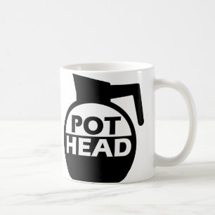 Kaffekanna Huvud Rolig Mugg Koffein