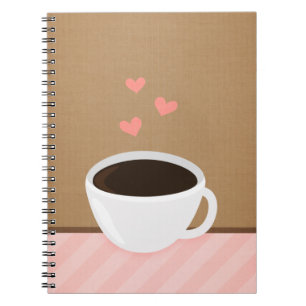 Kaffekärlek Anteckningsbok