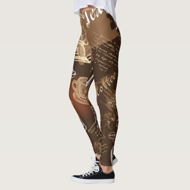 Kaffekärlek II Leggings (Vänster)
