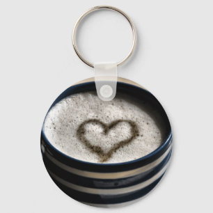 Kaffekärlek Nyckelring