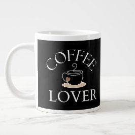 Kaffekärleks-kollega eller födelsdagspresent jumbo mugg