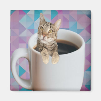 kaffekatt magnet