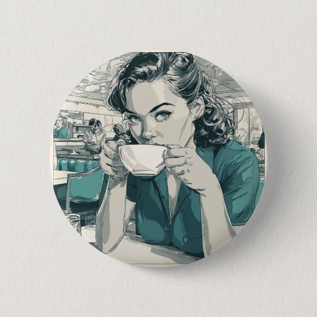Kaffeknapp Knapp (Framsida)