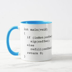 Kaffekod mugg för software-utvecklare