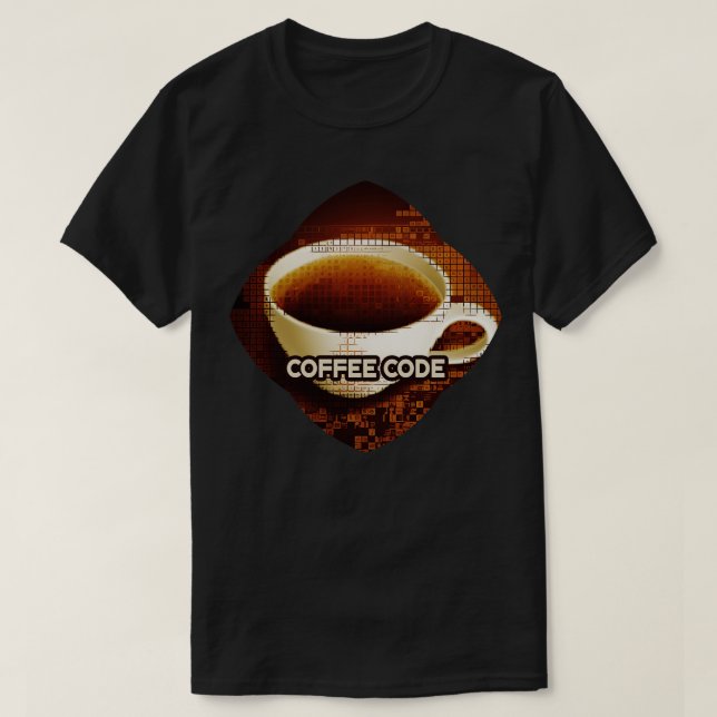 Kaffekod T Shirt (Design framsida)