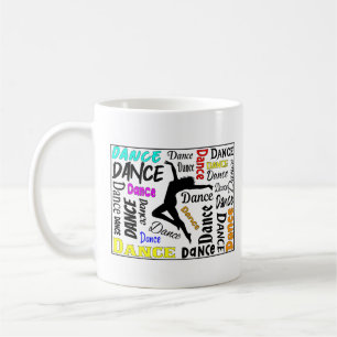 kaffekodansdesign i Mugg i Färg