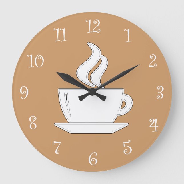 Kaffeköksur Stor Klocka (Framsida)