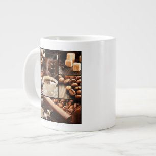 Kaffekollage Jumbo Mugg