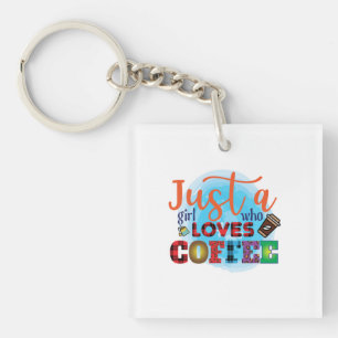 Kaffekonst är bara en flicka som Kärlekar kaffe