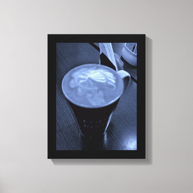 Kaffekonst Canvastryck (Framsida)