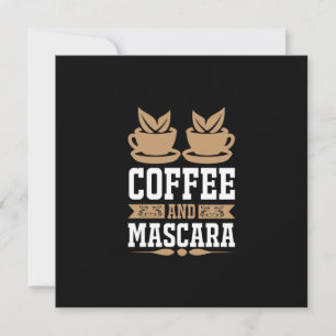 Kaffekonst Kaffekonst Och Mascara Julkort
